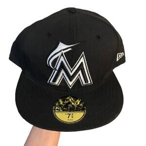 Florida marlins fitted hat size 7 7/8